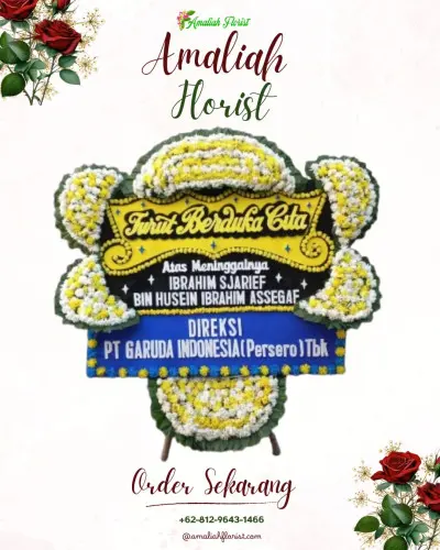 Papan Bunga Duka di Tafure